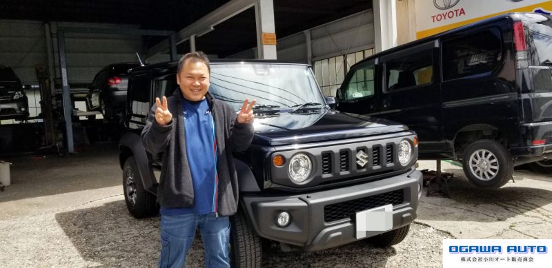 新車 スズキ ジムニーシエラご納車です 長野県で新車買うなら 限界値引き 低金利の小川オート 長野 須坂 小川オート