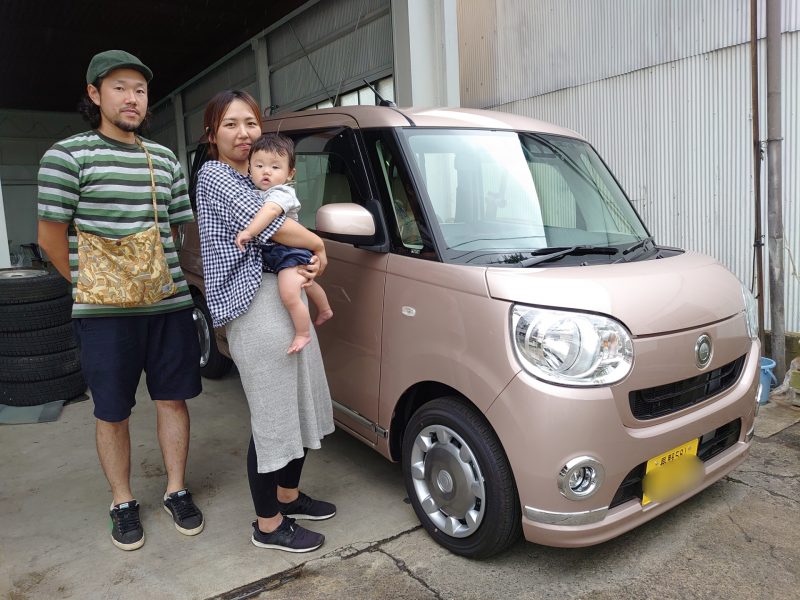 ムーヴキャンバス納車 未使用車 長野 須坂 小川オート 長野 須坂 小川オート スタッフブログ