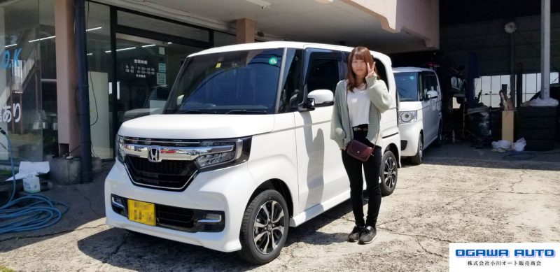 新車 ホンダ ｎ ｂｏｘカスタムご納車です 長野での新車購入なら 限界値引き 低金利の小川オート 長野 須坂 小川オート