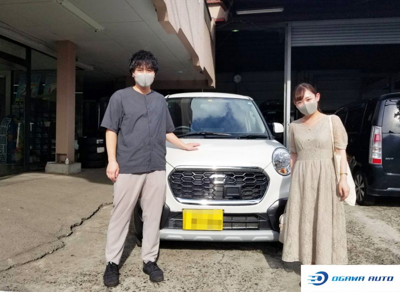 ダイハツ キャストアクティバ4ｗｄご納車です 長野県での中古車探しは小川オート 長野 須坂 小川オート