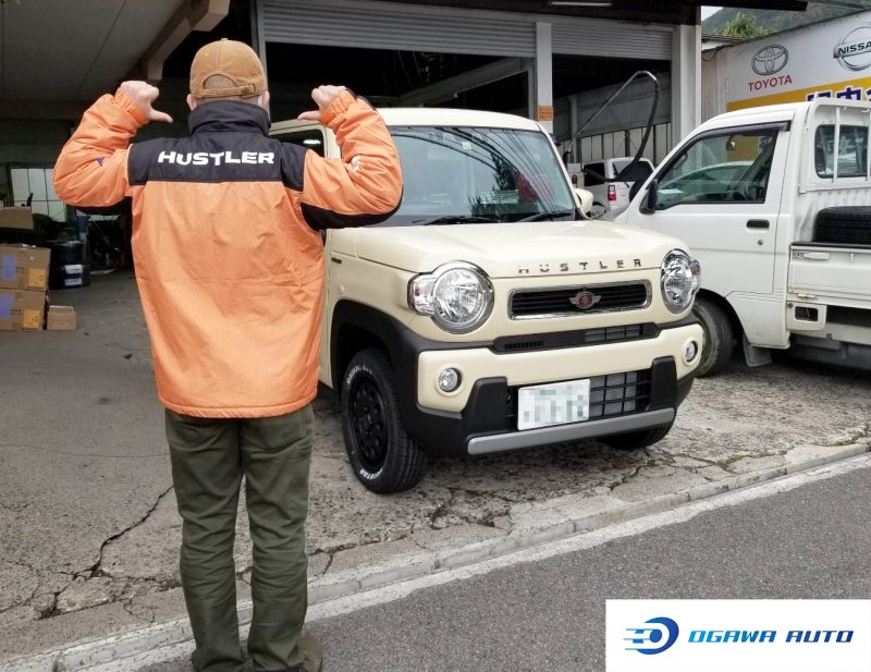 新車 スズキ ハスラーご納車です 長野市にお住いのn様 ご納車おめでとうございます 長野での新車購入なら 超低金利 限界値引きの小川オート 長野 須坂 小川オート