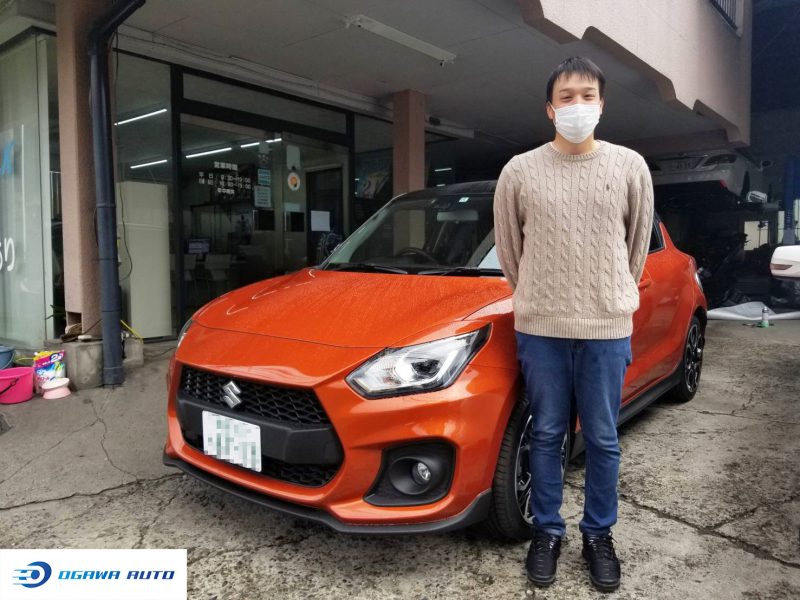 車 スズキ スイフトスポーツご納車です 長野市にお住いのs様 おめでとうございます 長野での新車購入なら 超低金利 限界値引きの小川オート 長野 須坂 小川オート