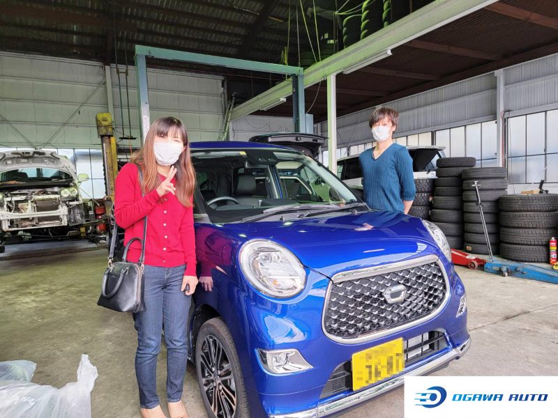 ダイハツ キャストスタイル4wdご納車です 中野市のお住いのi様 おめでとうございます 長野県での新車購入なら断トツ値引き 超低金利の小川オート 長野 須坂 小川オート スタッフブログ