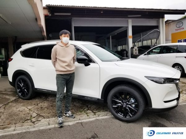 新車 マツダ CX-8ご納車です(^^♪ 長野市にお住いのT様、おめでとう